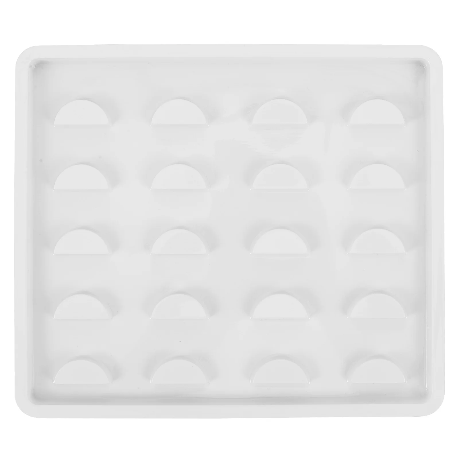 Custodia per ciglia Custodia in plastica per ciglia finte Scatola portaoggetti per organizer Contenitore per vassoio per ciglia per imballaggio per esposizione di estensioni