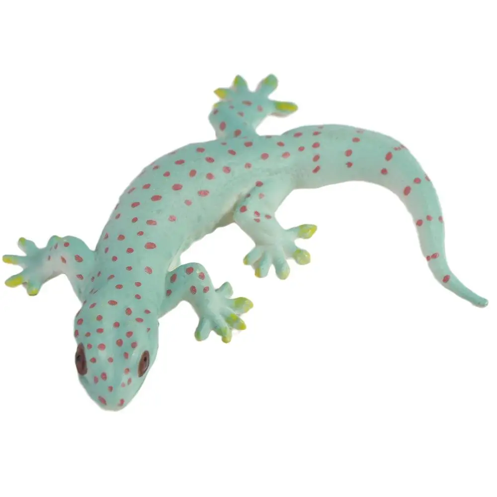 Gecko Prank Props Simulation Lizard Figures Animal Figurines Family Games Lizards Action Model Cognition Toys Figure Animal Toys