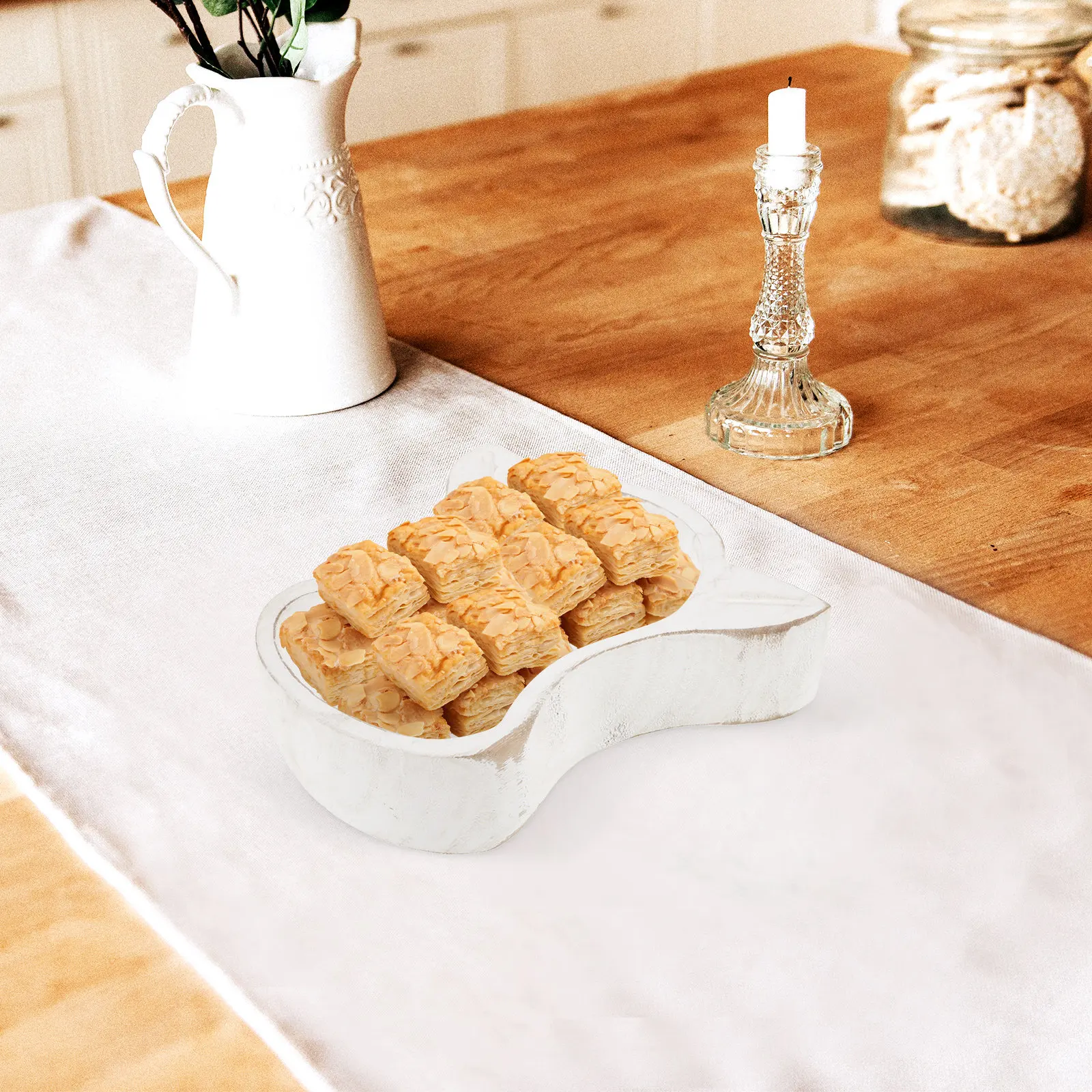 

Wooden Cow Head Serving Bowl Natural Fruit Nut Tray Handmade Wood Snack Plate Decorative Cow Head Wood Plate Party Snacks Tray