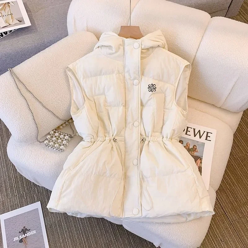 Women Golf Wear 2024 Golf Vest Women\'s Golf Clothing Winter Windbreaker Sweatsuit Large Down Cotton Coat Famous Golf Wear