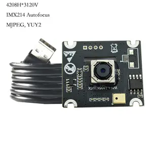 Bilashmart 4208*3120 13MP HD IMX214 USB2.0 Camera Module AF 79.8° With Digital Mic UVC compliant Plug and Play Face Recognition