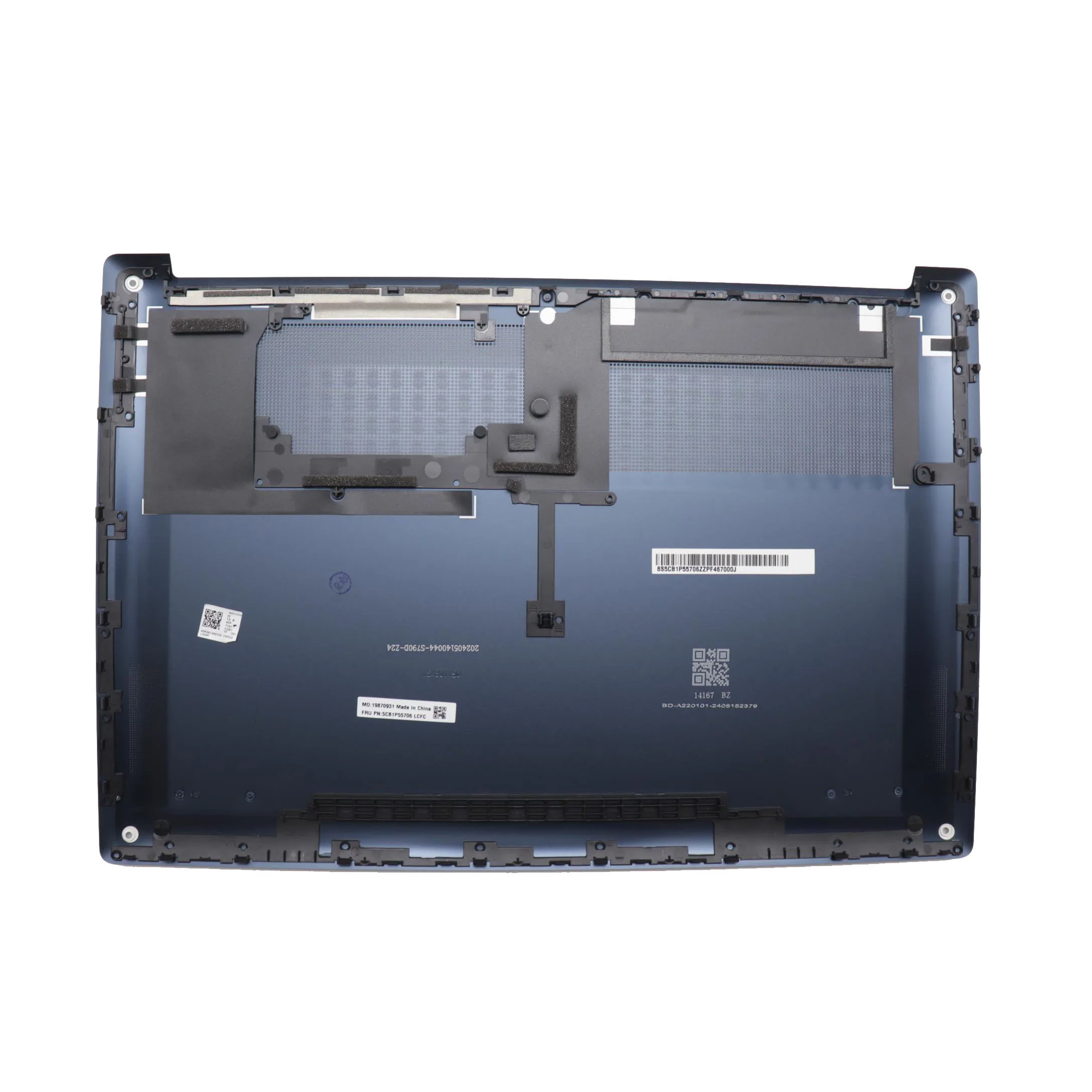 Laptop Bottom Case For Lenovo Yoga Slim 7 14Q8X9 5CB1P55706 Lower Case Base Cover Grey New
