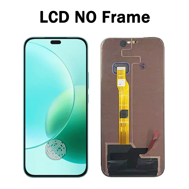 6,7-calowy wyświetlacz AMOLED do telefonu Honor 400 Lite, model ABR-NX1, wraz z ekranem dotykowym i ramką wyświetlacza do telefonu Honor 400 Lite, model ABR-N31C1. — zdjęcie produktu 4