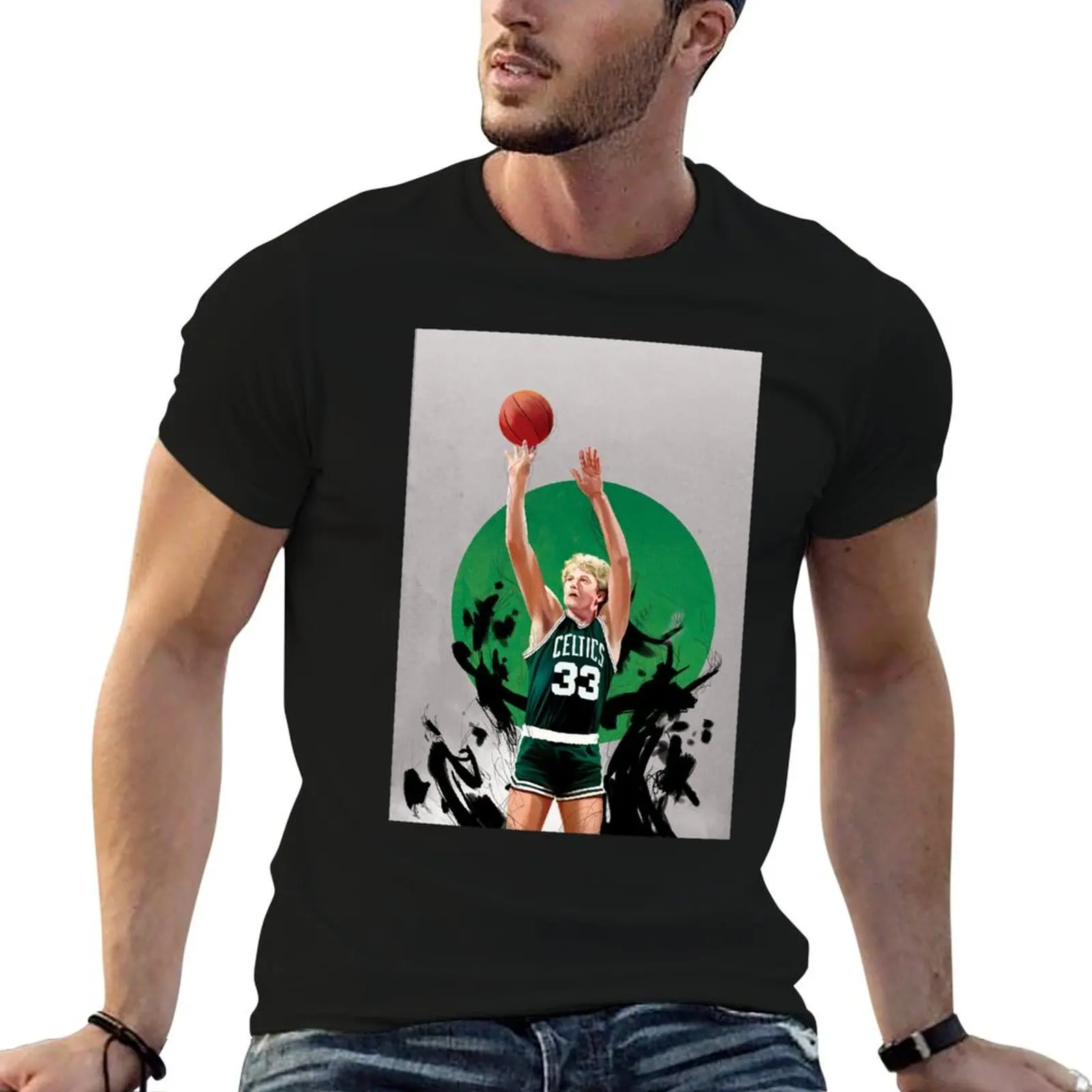 

Larry Bird Legend T-Shirt funny t shirts dark humor g man t shirts for men black cotton t-shirt plain for man package T-Shirt