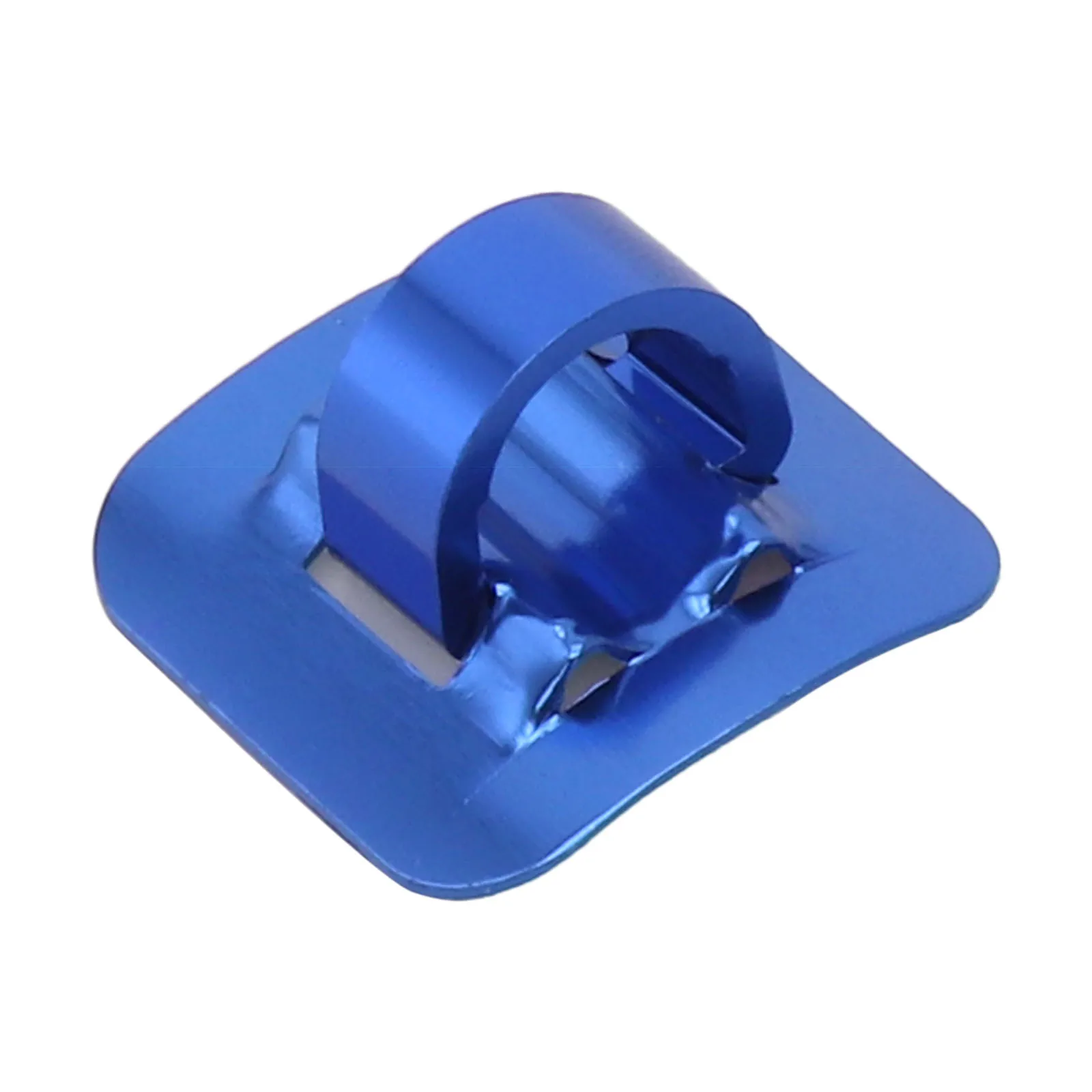 Mountain Road Bike C Buckle for Wire Pipe Fixation Aluminum Alloy Backing Wire Base Compatible with Bicycle Frames