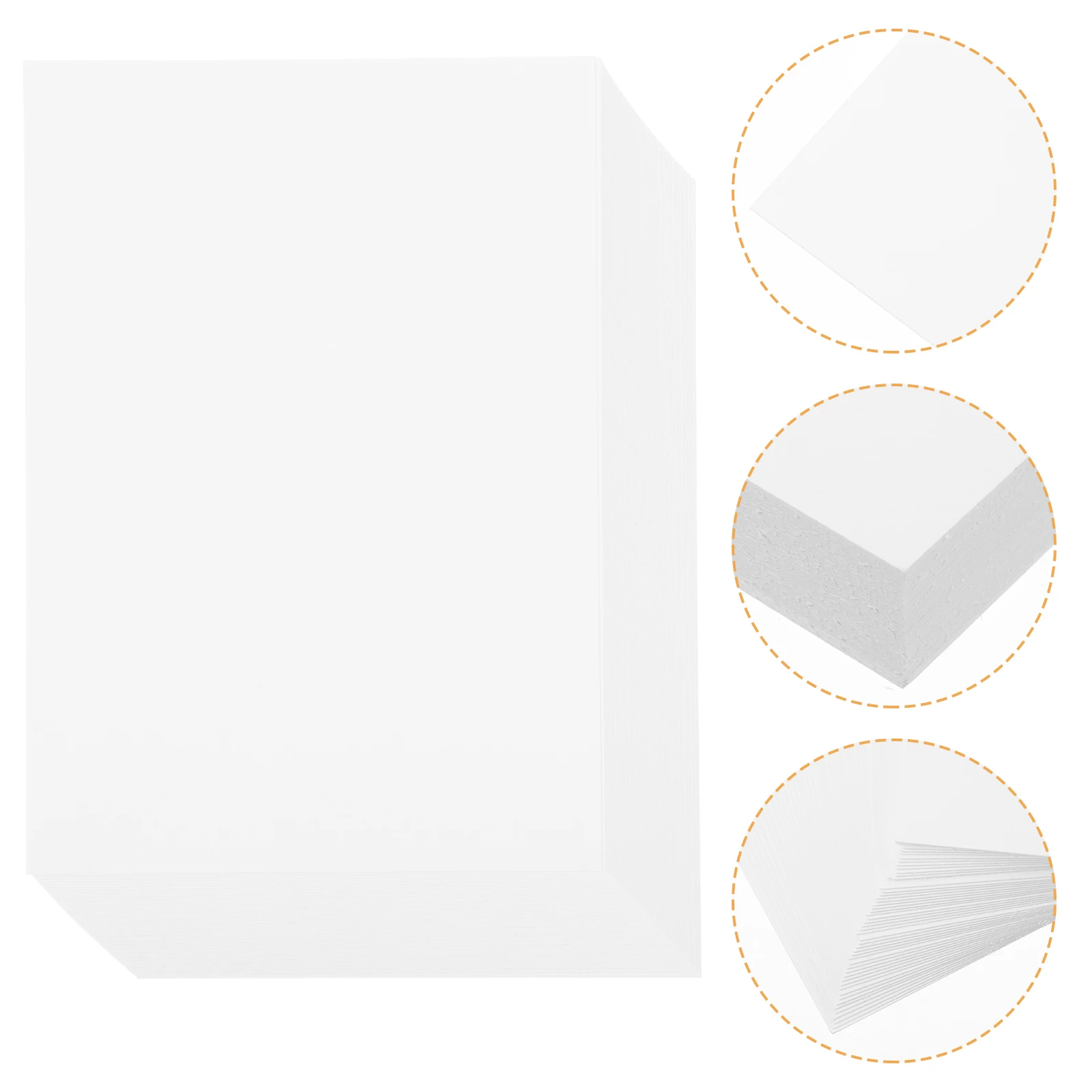 

50 Sheets Painting Card Watercolor Paperboard Manual Drawing Supplies Jam Blank for