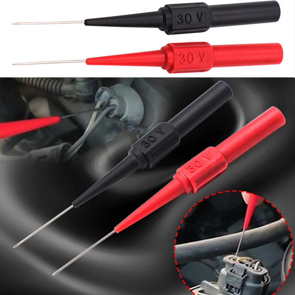 

0,7 мм 30 В автомобильные наконечники, диагностические инструменты, автомультиметр, тестовые провода, удлинитель, игольчатые наконечники для пирсинга спины, механические инструменты