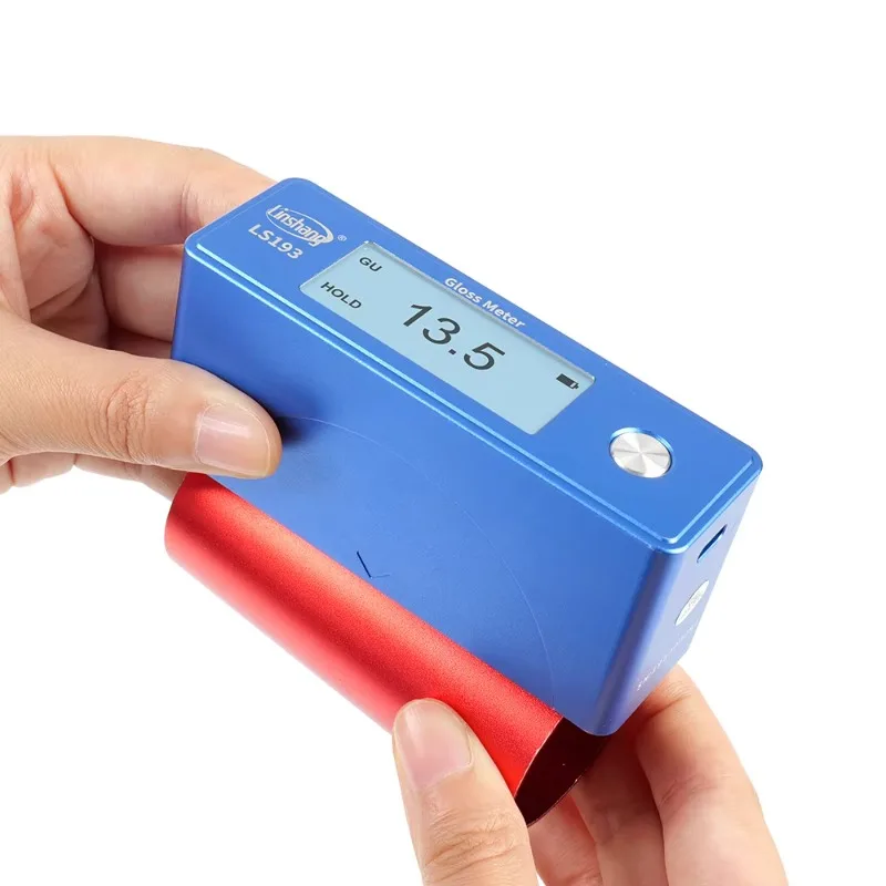 Pro Grade Gloss Meter LS193 60 Degree Small Area Glossmeter Gloss Meter for Coating Curved Surface