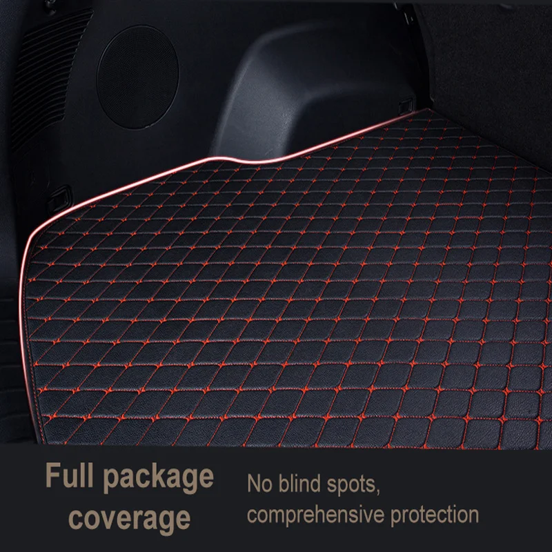 For Xiaomi SU7 2024 2025 Leather Car Rear Trunk Mats Storage Liner Rug Boot Carpet Pad Anti-Slip Protection Interior Accessories view 4