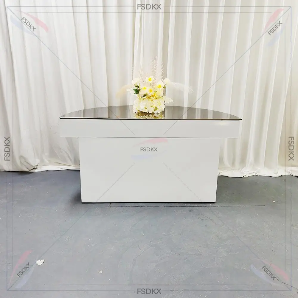 

Unique Stainless Steel Design Luxury Round Dining Table