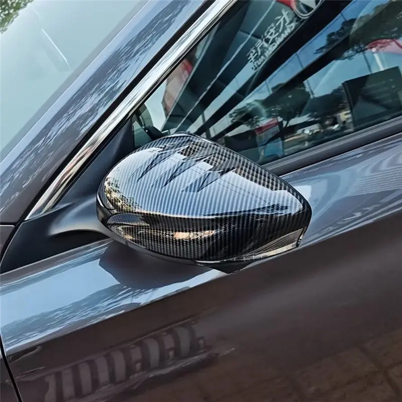 Rearview Mirror Cover Decorative Trim For MG 5 MG5 2025 Side Mirror Cap Cover Trim Accessories-A61E