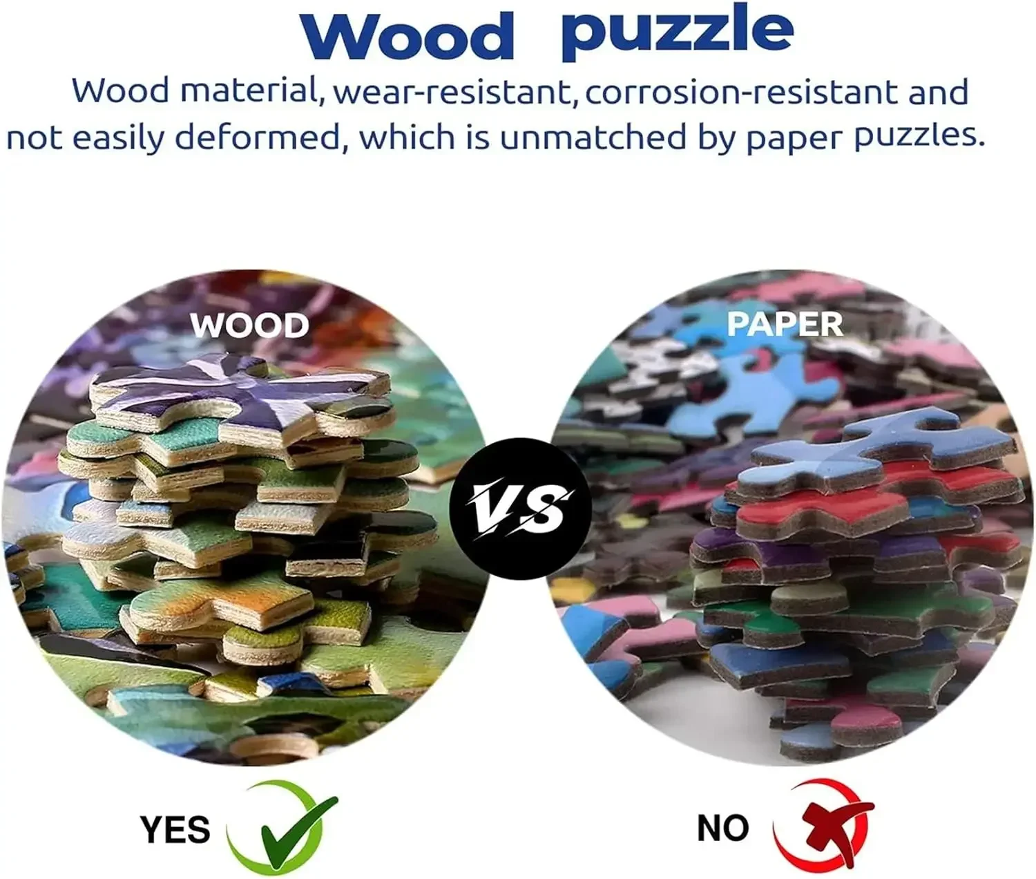 مدينة كيبيك القديمة لغز خشبي للكبار 1000/500/300 قطعة ألغاز الصور المقطوعة لغرفة النوم وغرفة المعيشة هدية لعبة تحدي