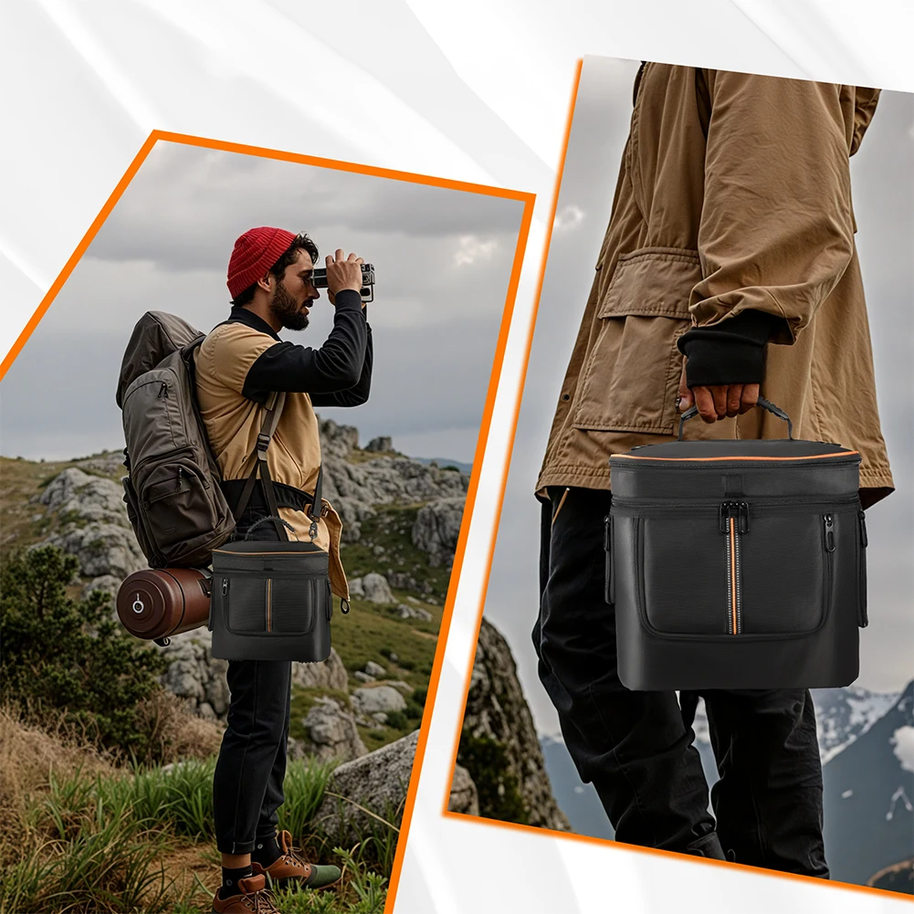 ل Jackery Explorer 1000 V2 حقيبة محطة الطاقة مقاوم للماء حقيبة حمل محمولة حقيبة تخزين الطاقة للسفر مع حزام الكتف