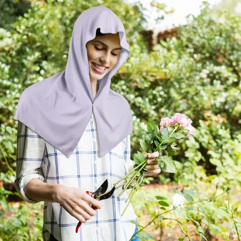 منشفة بغطاء رأس تبريد ، تجفيف سريع ، مناشف ماصة للرقبة والوجه ، حماية من فوق البنفسجية ، رياضة ، تمرين ، تخييم ، ركوب الدراجات #5