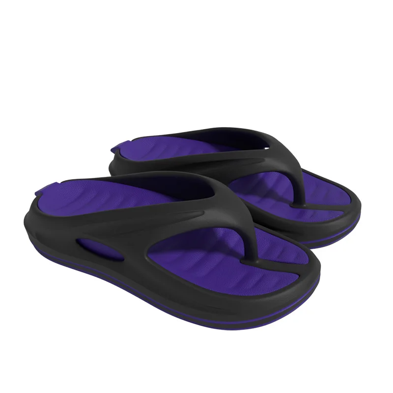 Massage Thong Flip Flops Men Cloud Slippers Summer Shoes 2023 Memory Foam Pillow Slides Orthopedic Arch Support Beach Sandals