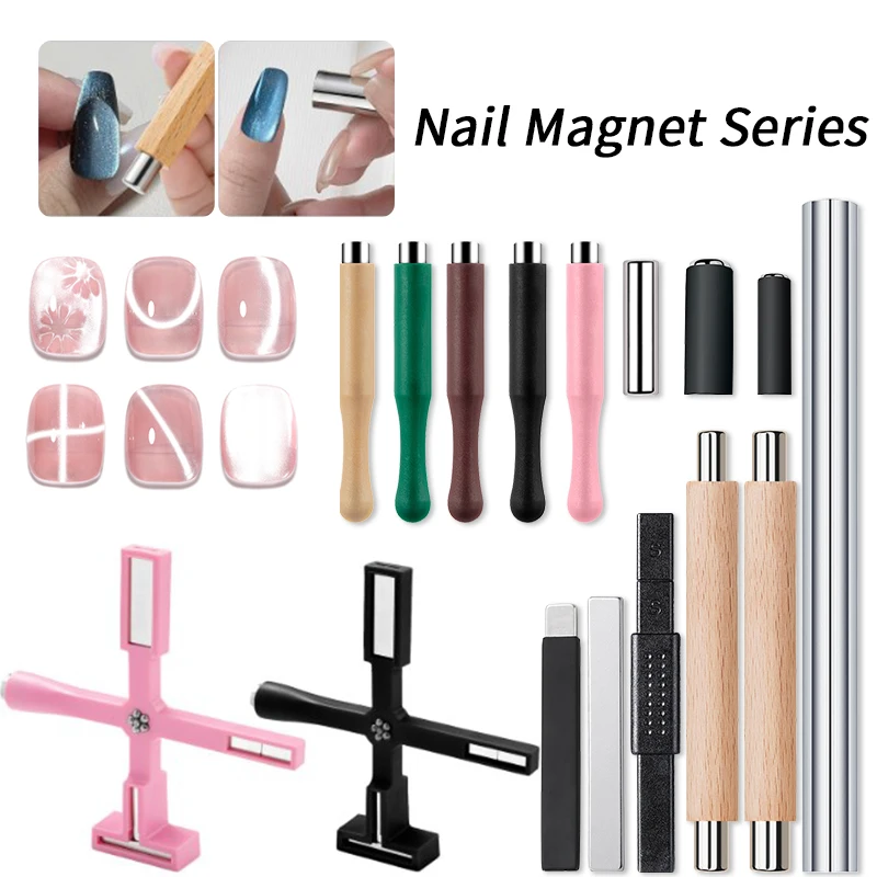 

Multi-Function Salon Cat Magnet Pen For 3D Cat Magnetic Gel Strong Cat Magnetic Stick UV Gel Polish Varnish Nails Manicure Tool