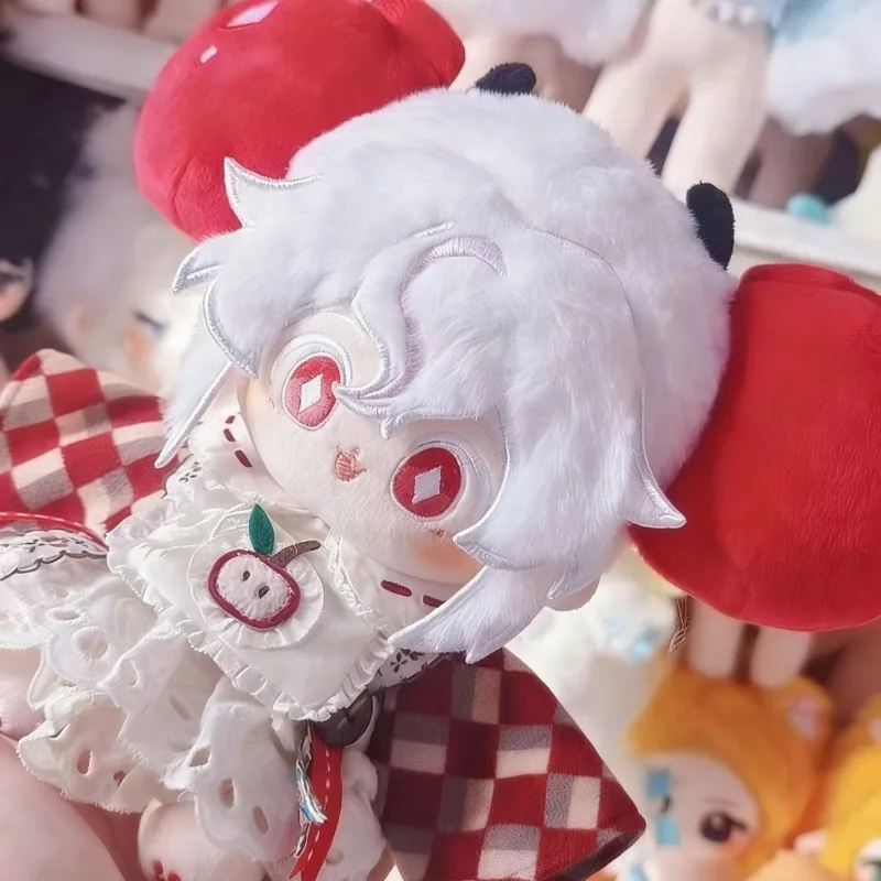 20cm Game Cookie Kingdom Candy Apple Cookie Anime Soft Cotton Doll Body Kawaii Cosplay Cartoon DIY Dress Up Toy Figure Fans Gift