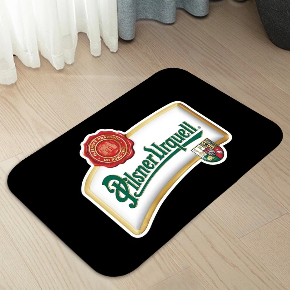 Pilsner Urquell Beer logo Home Carpet ingresso tappetini arredamento moderno tappeto tappetini bagno 267