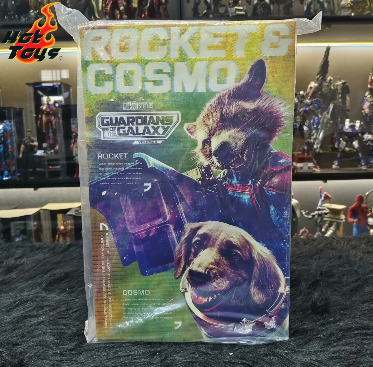 

Brand New In Stock HOTTOYS HT MMS548 MMS708 Marvel Avengers 4 Rocket Raccoon Action Figure Model Toys Collection Ornament