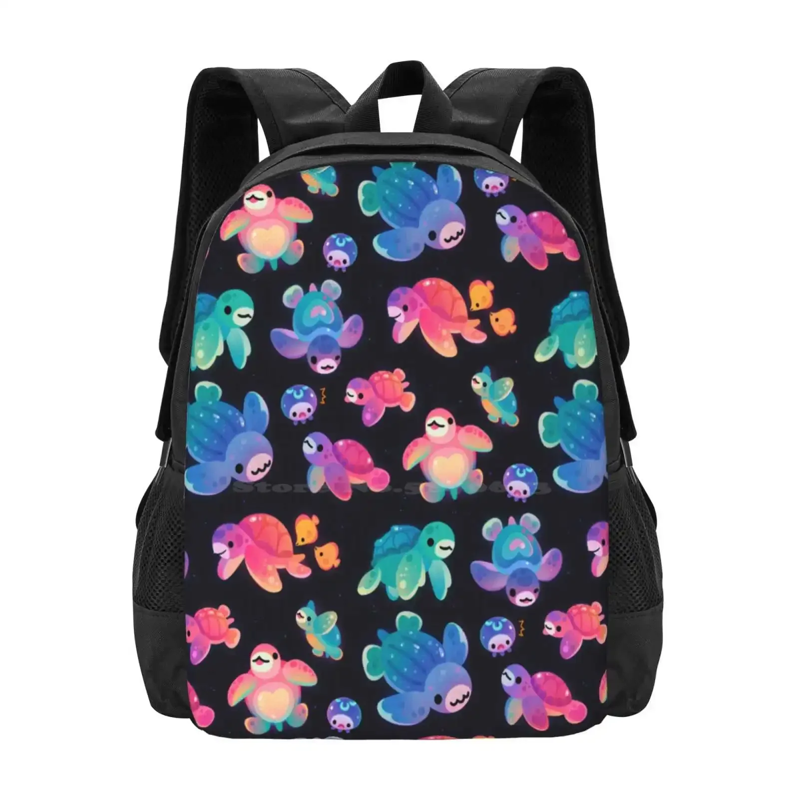 

Sea Turtle Hot Sale Schoolbag Backpack Fashion Bags Reptile Green Sea Turtle Leatherback Hawksbill Jellyfish Baby Moon Jelly