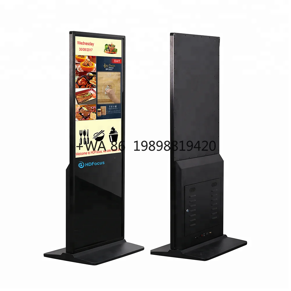 

Super Slim 42 Inch Android LCD Touch Screen Kiosk LED Backlit TFT Interface With Speaker for Industrial Advertising New & Stock