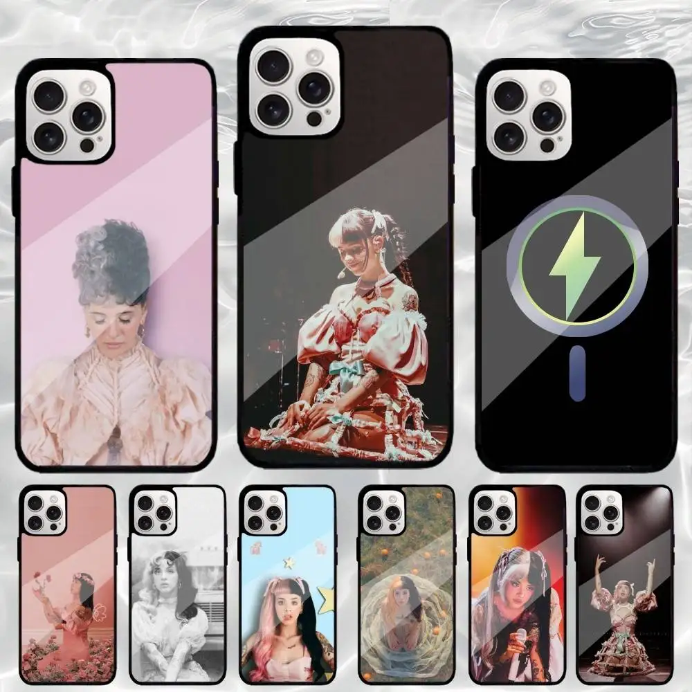 

M-Melanie M-Martinez Singer Phone Case For iPhone17,16,15,14,13,12,11 Plus,Pro Max Magnetic Magsafe Wireless Charging