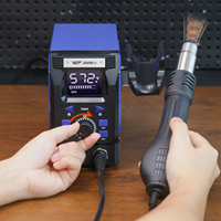 WEP 2009D-II Hot Air Rework Station 700W Desoldering Gun Digital Heat Gun Adjustable Temperature For SMD PCB Repair Tools