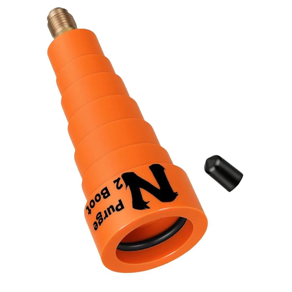 Nitrogen Purge Boot For HVAC Brazing, Hands-Free Low-Pressure Seal For 3/8