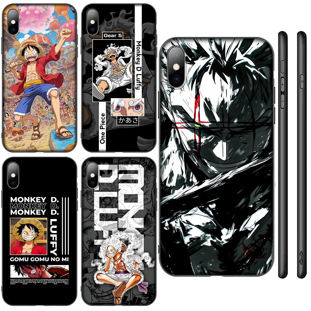 O-One P-Piece Roronoa Zoro Luffy New High-End Phone Case for iPhone 16 15 14 13 7 8 Pro Max Mini Plus