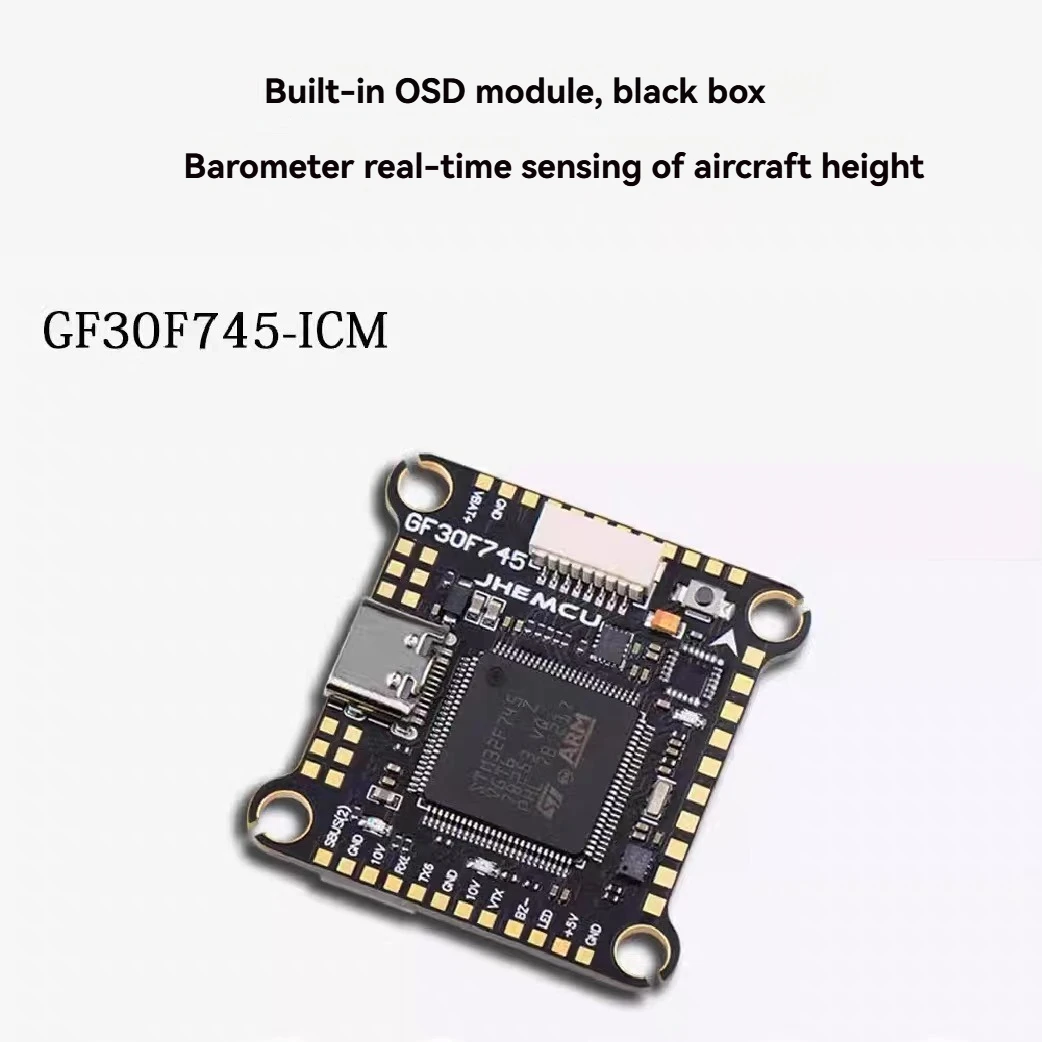 For JHEMCU Jinhang F745 Flight Control 45/60A AM 32-bit F745 Flight Control Tower FPV Model Aircraft Crossover