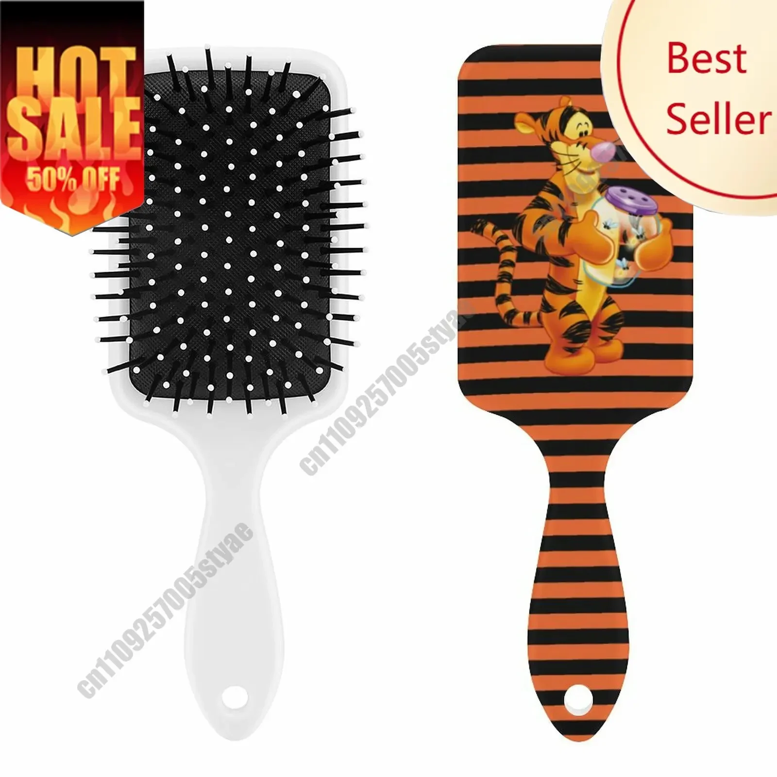 

Tigger Air Cushion Comb Custom Logo Personalized Scalp Massage Hair Brush Anti static Detangler Hair Styling Tool Cosplay