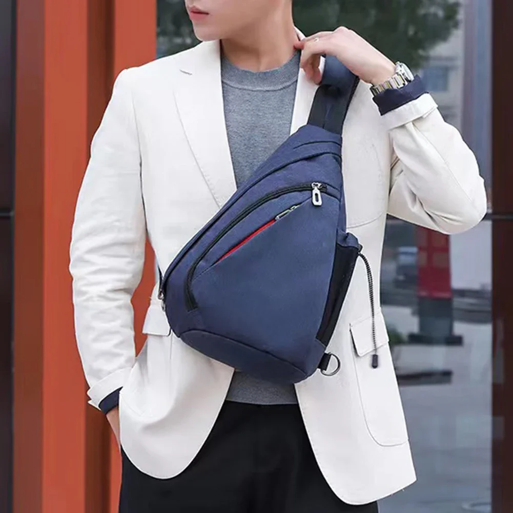 Men\'s Chest Bag New Fashion Shoulder Sling Bag Backpack Casual Sports Shoulder Crossbody Bag Cross Body Chest Bag for Men Pack