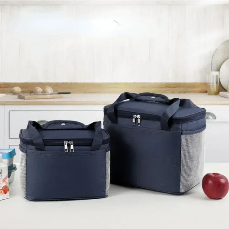 

New Insulated Cooler Bag Portable Thermal Picnic Lunch Storage Box Camping Food Container Ice Pack Insulated Thermo Refrigerator