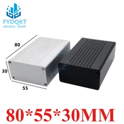 Aluminum alloy aluminum profile box casing PLC battery Boxes PCB 80x55x30mm