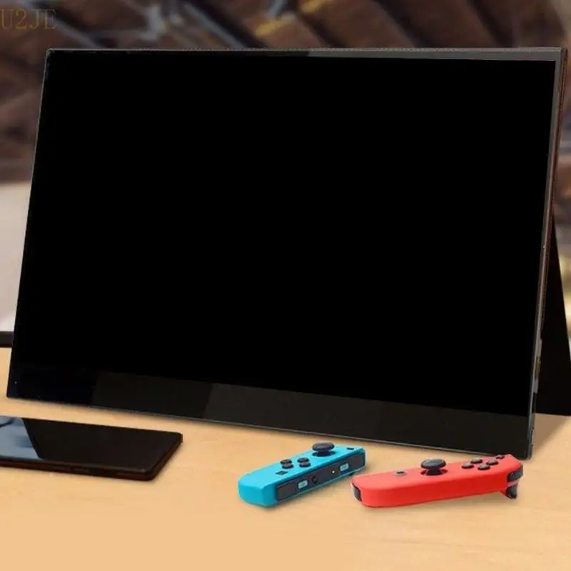 شاشة U2JE المحمولة 15.6inch FHD 1080p جهاز الكمبيوتر المحمول USB C Gaming Ultra-Slim