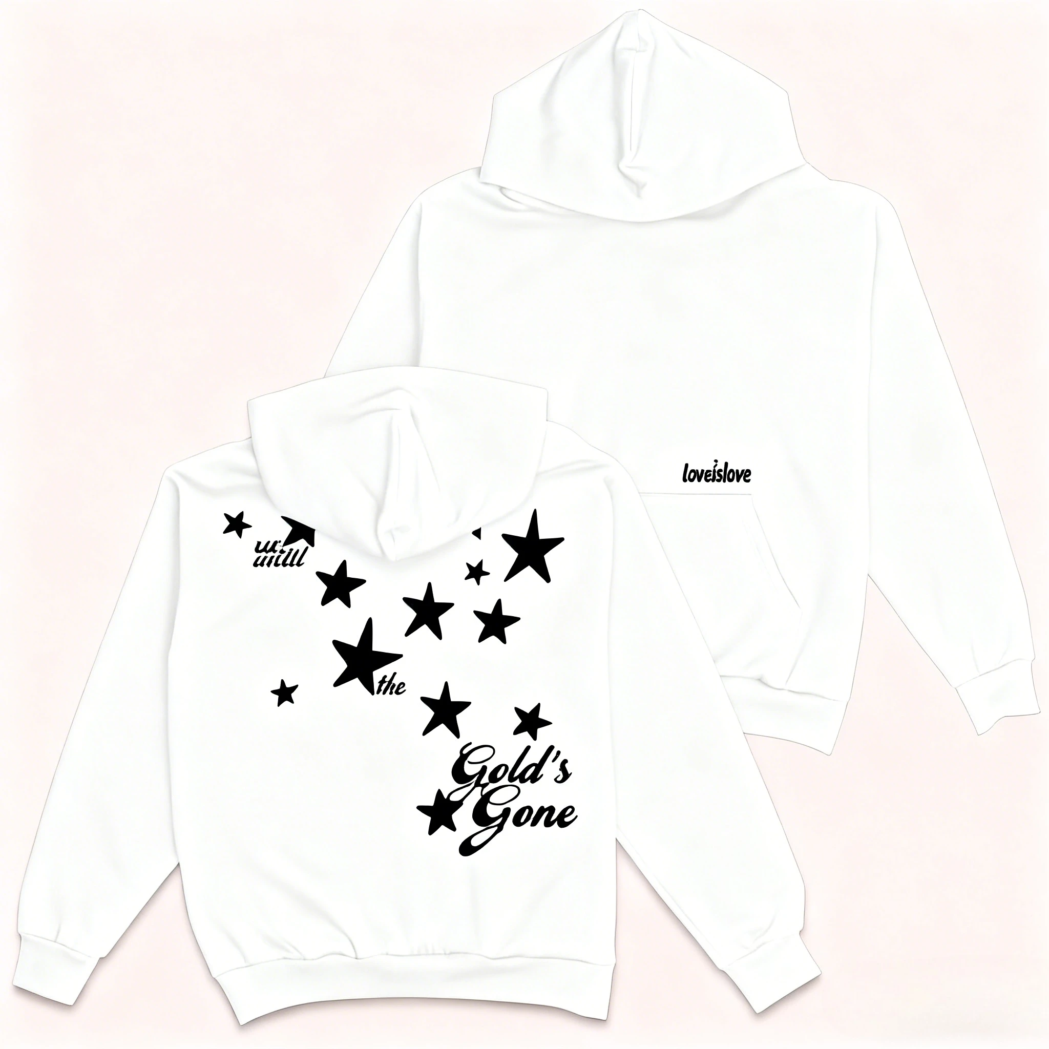 Freya Skye The Single Graphic Print Felpa con cappuccio oversize Y2k Harajuku in pile caldo pullover oversize streetwear cappotti alla moda unisex