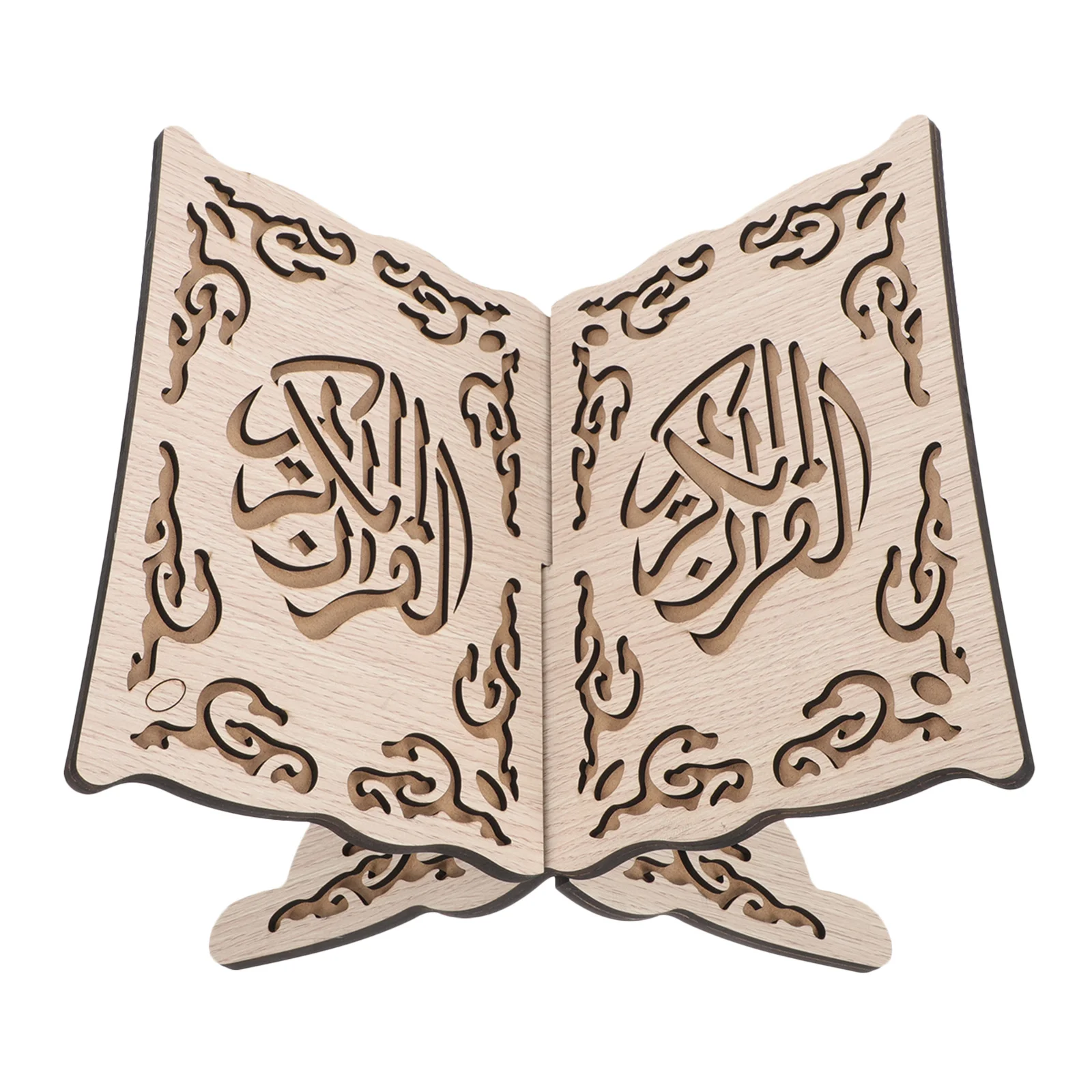 

Detachable Multi-Functional Reading Rack Sacred Books Holder Solid Wood Compact Home Office Chanting Book Shelf