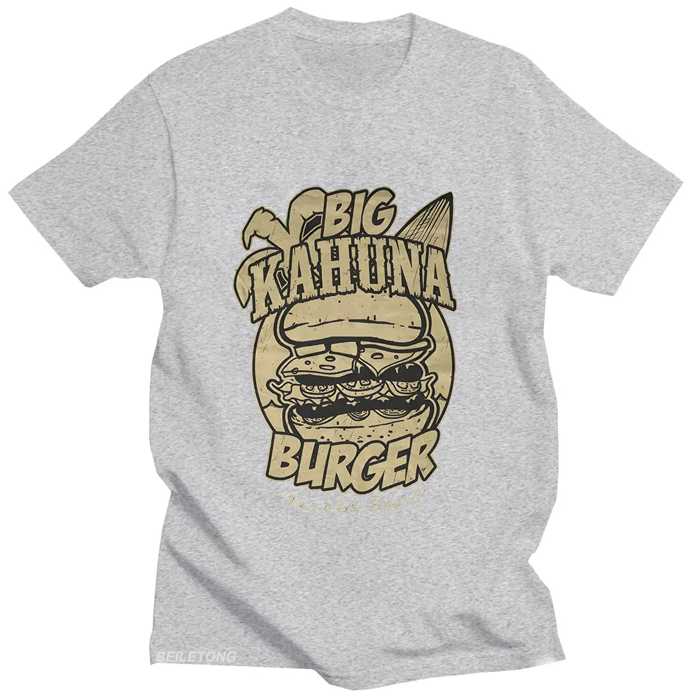 Big Kahuna Burger T Shirt  Aesthetic Clothes Harajuku Kawaii Tee-shirt Cartoon Print Cute Comfortable Tshirt Sudaderas Soft Tops