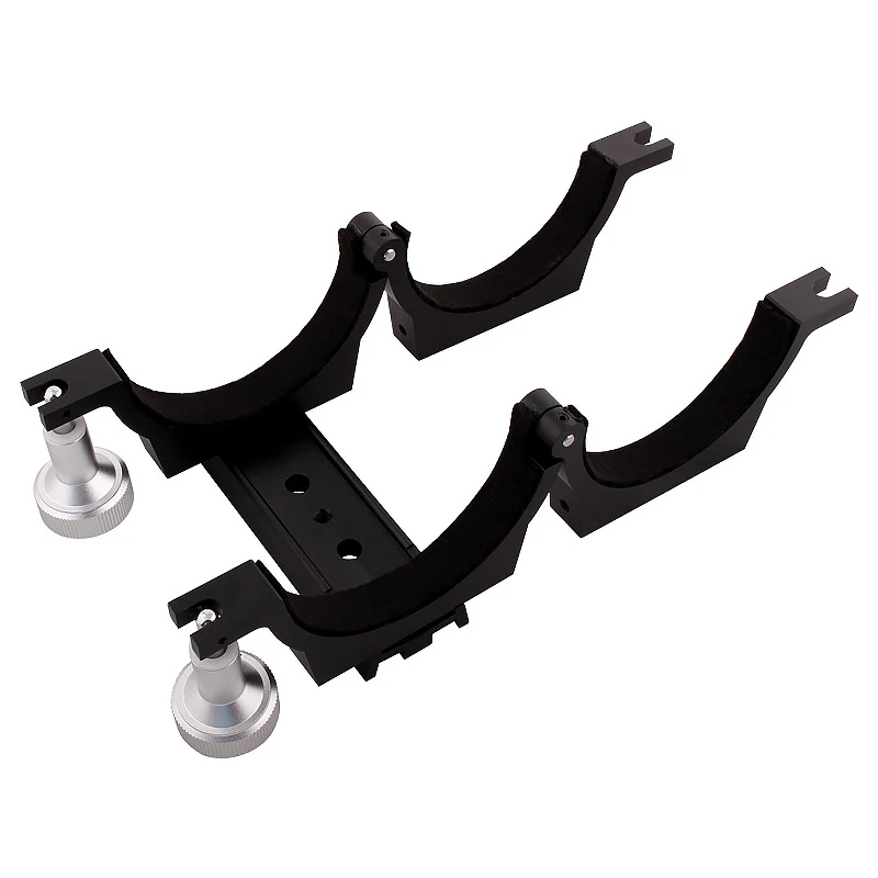 Aro APO ajustable, soporte de aleación de 97mm a 105mm con placa de montaje de cola de milano de 120mm para telescopio Monocular astronómico