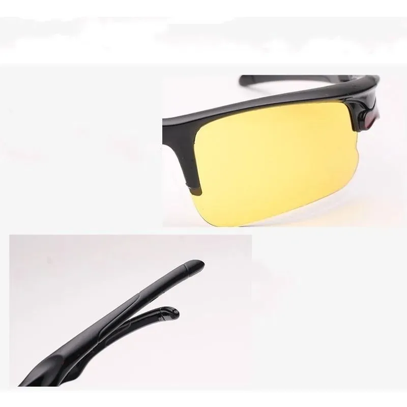 Männer Schutzbrille Anti-glare für Fahren Brille Gläser Outdoor Sport Reiten Motorrad Sonnenbrille UV400 Brillen – Detail 5