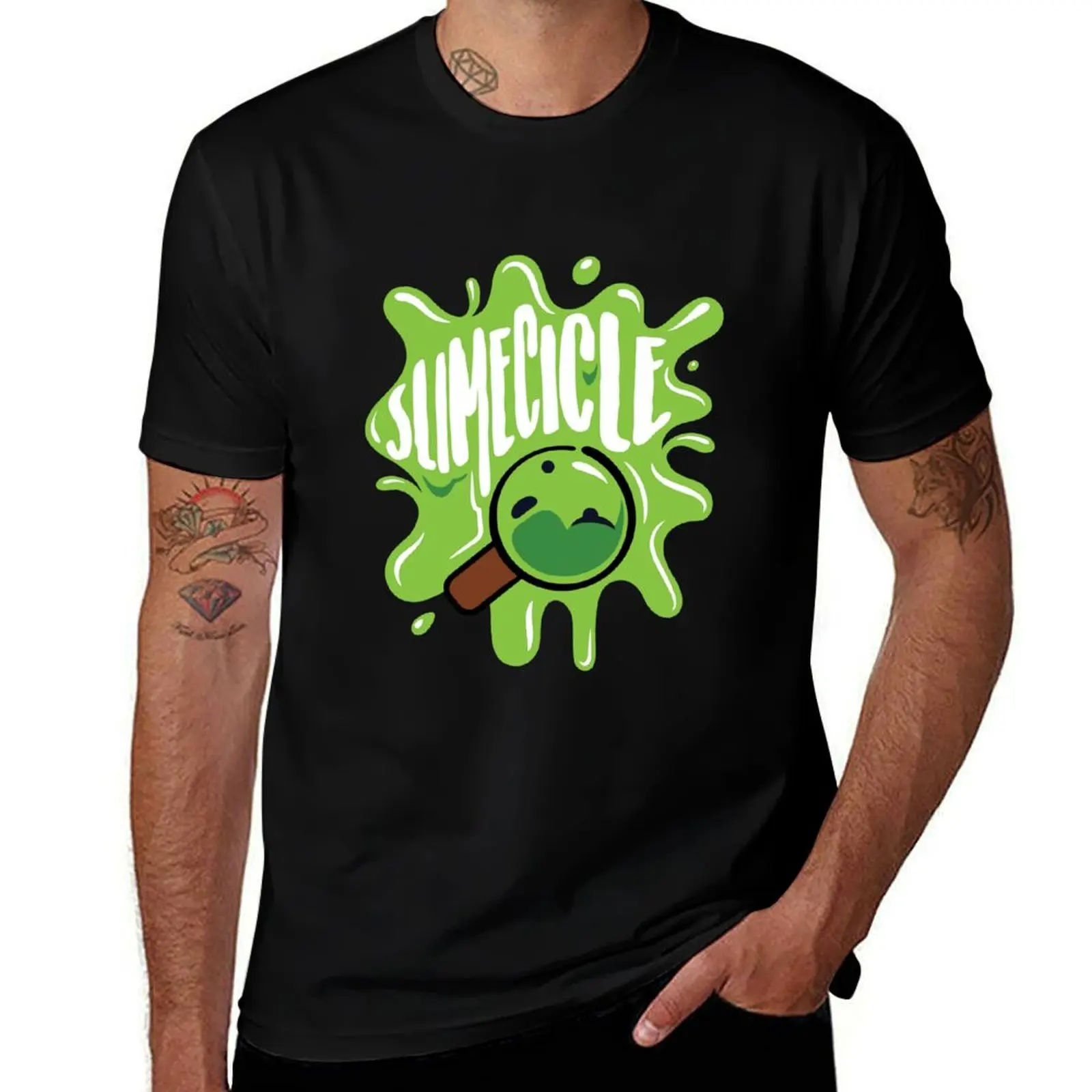 

Magnifying Glass Slimecicle Splat T-Shirt Performance Dry Fit T-Shirt