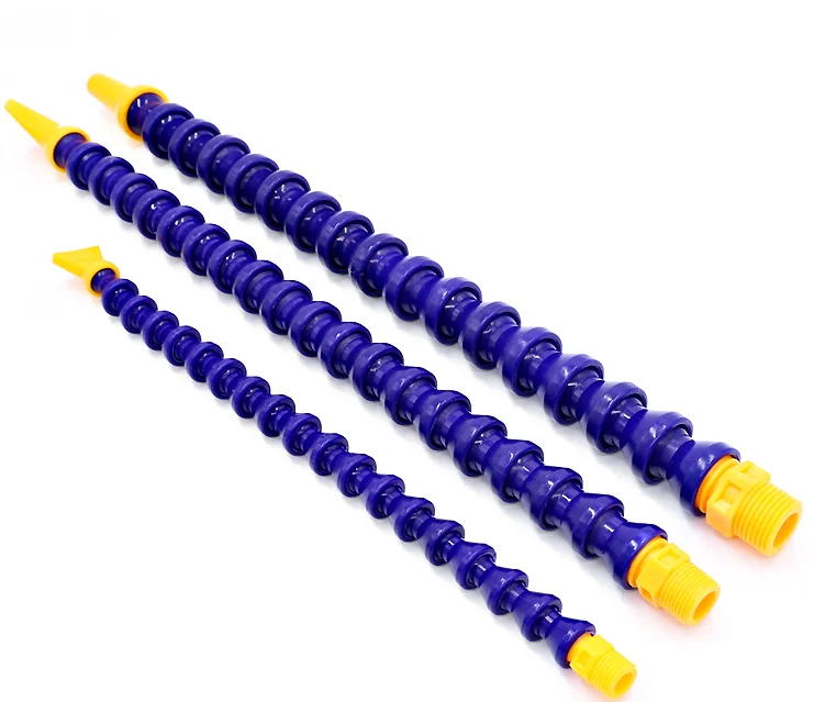 G1/4 Machine Tool Plastic Cooling Water Pipe Spray Nozzle Lathe CNC Machining Center Switch Universal Flexible Joint Pipe