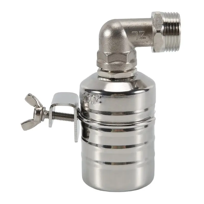 

N96R Float Valve,1/2 Inch To 3/4 Inch Water Float Valve,304 Stainless Steel Fully Automatic Water Level Control Float Valve
