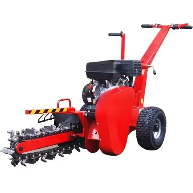 for Small Farm Trencher 45cm 60cm Depth Garden Ditching Machine Soil Digging Tool Agricultural Equipment Cable Laying