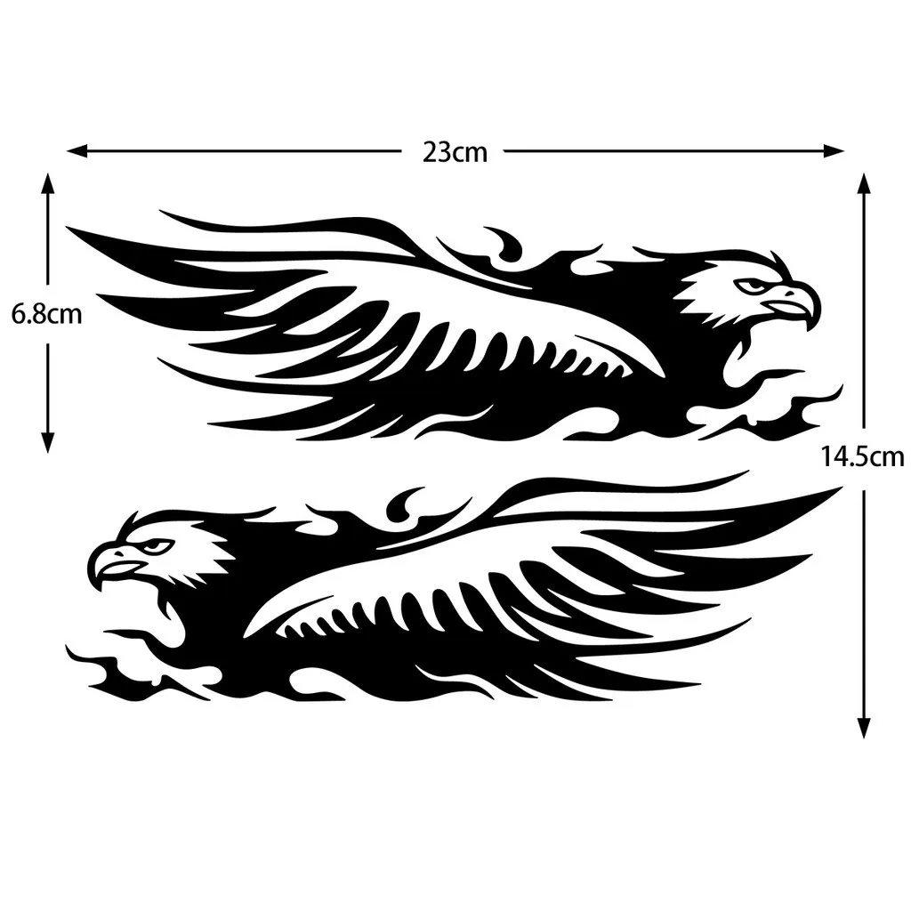 Soaring Eagle Motorcycle Stickers Helmet Waterproof Decorative Stickers laptop stickers motorcycle stickers accessories