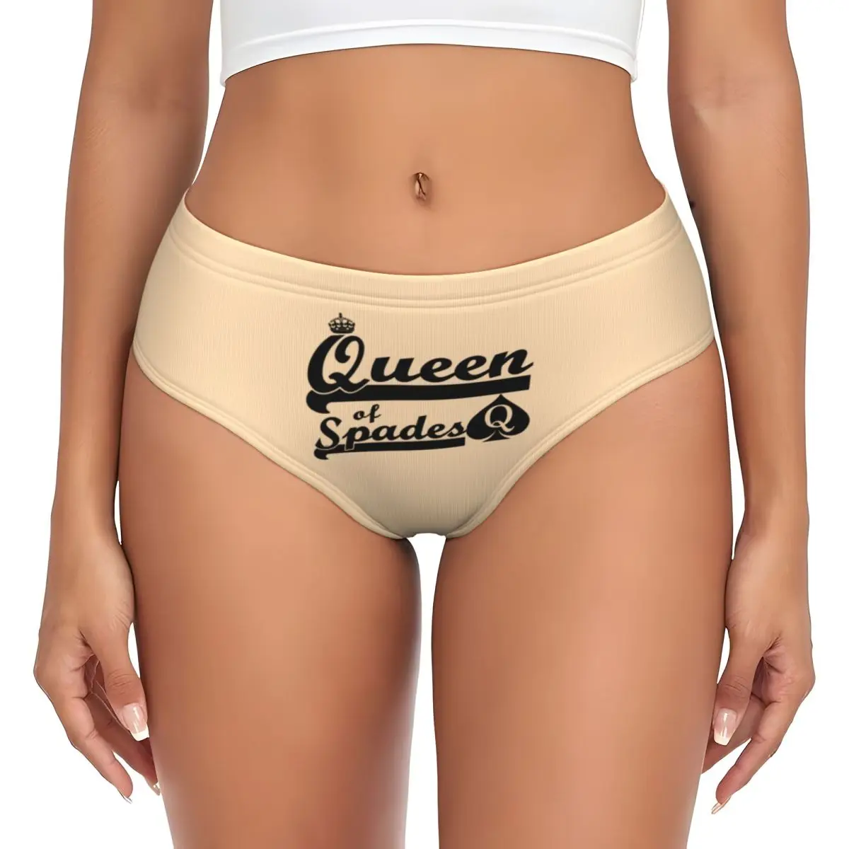 Женские трусики Queen Of Spades для хот-догов BBC, удобные трусы, нижнее белье, подарки на день Святого Валентина, трусы