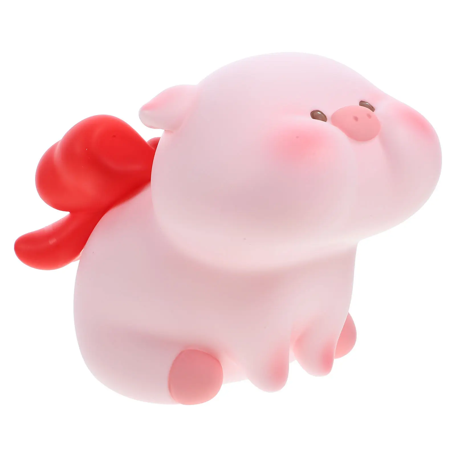 

Cartoon Piggy Bank for Girls Boys Pig Shaped Vinyl Money Bank Cute Coin Holder Adorable Birthday Gift Desktop Decorative Saving