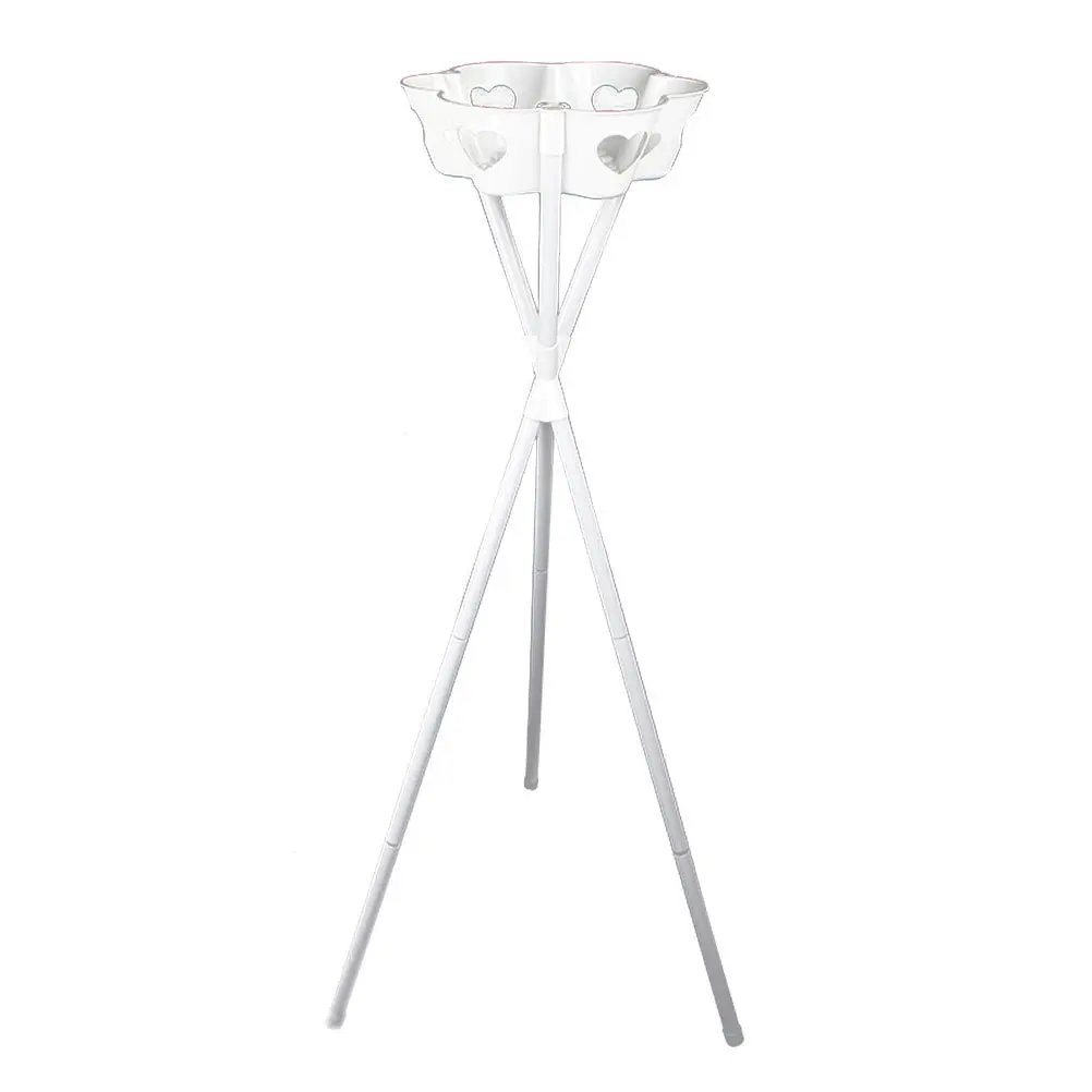 

1Pcs Plastic Flower Basket Creative Stylish Tripod Flower Holder Wedding Decoration Floral Display Rack Party Supply Storage