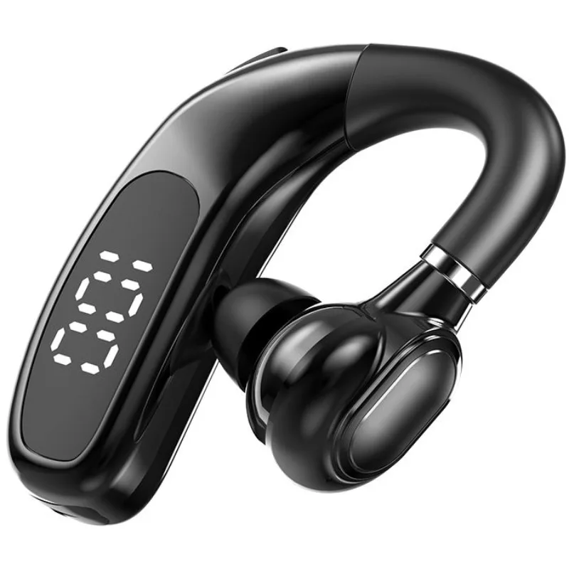 

Wireless V5.5 Button Control Single Rotation Led Battery Display Long Time Working Fast Charging Ear Hanging Business Headset