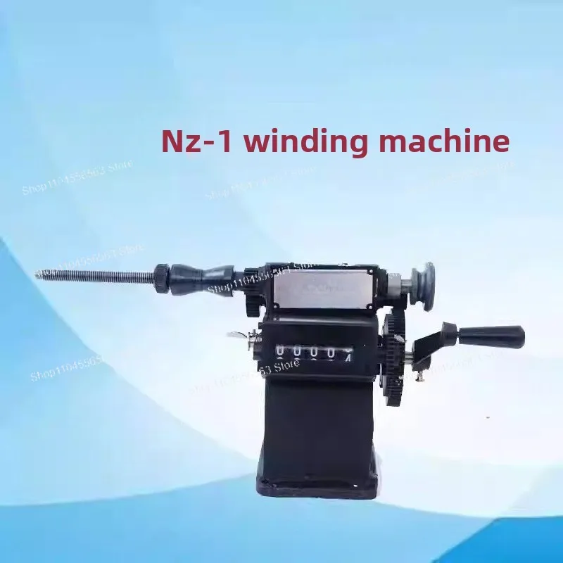 NZ-1 Hand Winding Machine Modified with Chuck 0-999 Counter for Transformer Coil Motor Winding DIY Tool